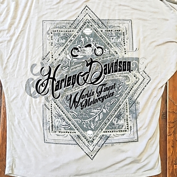 Harley-Davidson Tops - Harley Davidson Rhinestone Top